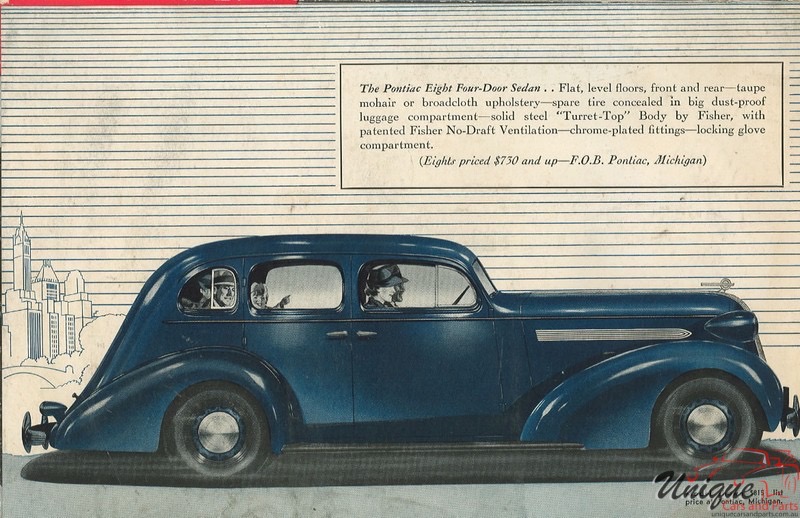 1936 Pontiac Value Brochure Page 2